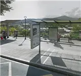 Marquesinas en la calle Nagusia, eje de comercio de proximidad del centro de Basauri